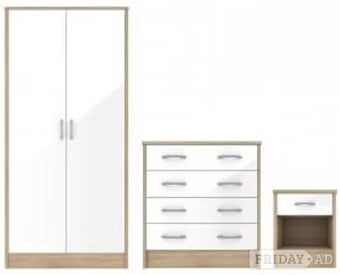 BARDALONA TRIO SET - WHITE