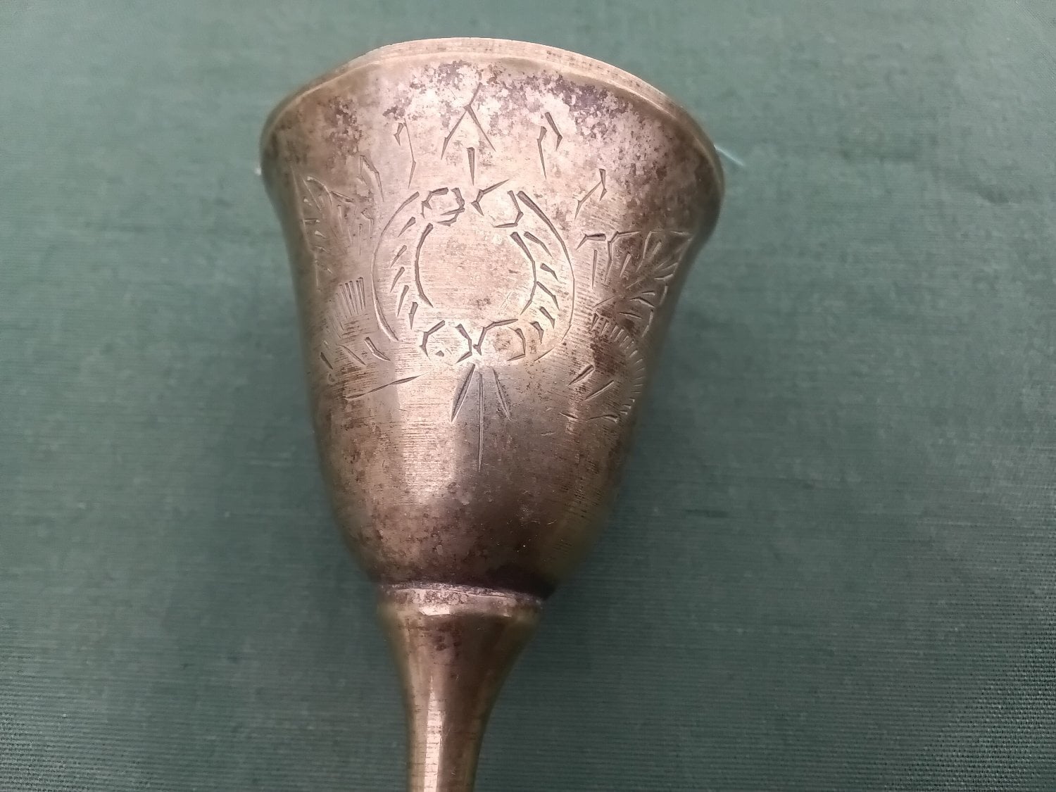 Mayfield Goblets x4 EPNS 4.5" high,