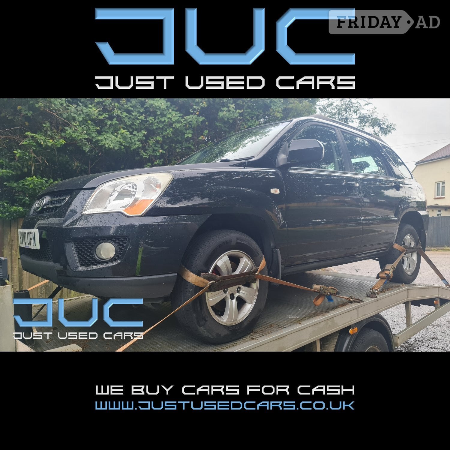 Kia Kia Sportage 2.0 XE CRDI 2WD (Manual Diesel) 10 Reg 2010 73,851 Miles Lewes