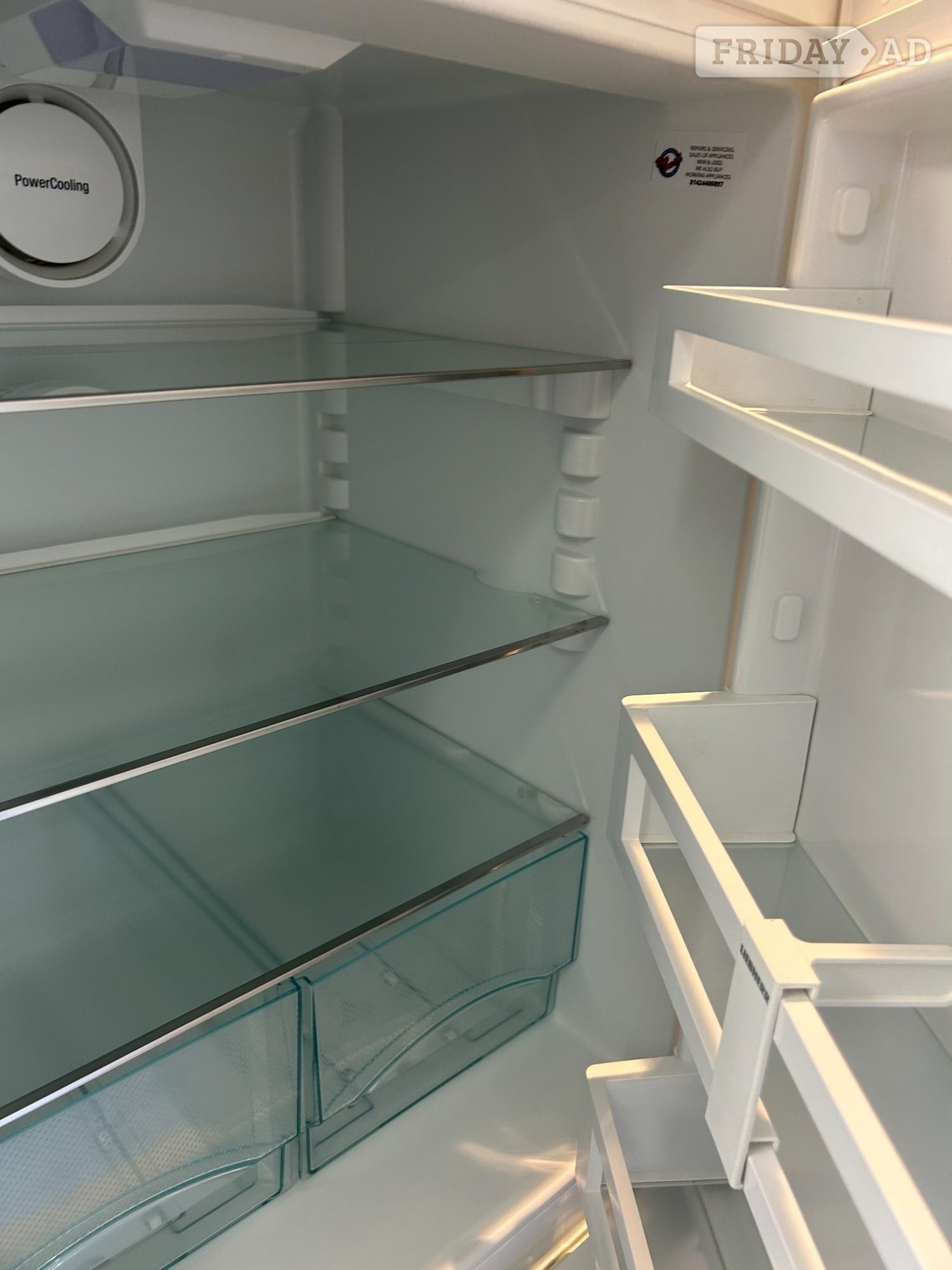 St. Leonards-On-Sea LIEBHERR 50/50 FRIDGE FREEZER