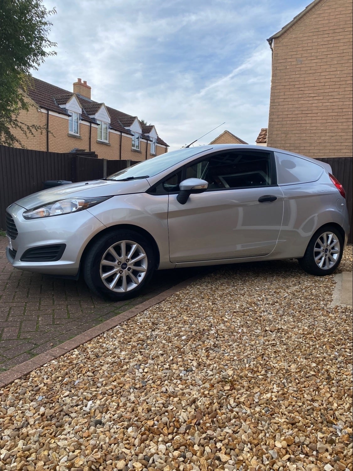 Ford fiesta 1.5 tdci silver van fsh - Vans & Commercial Vehicles in Peterborough