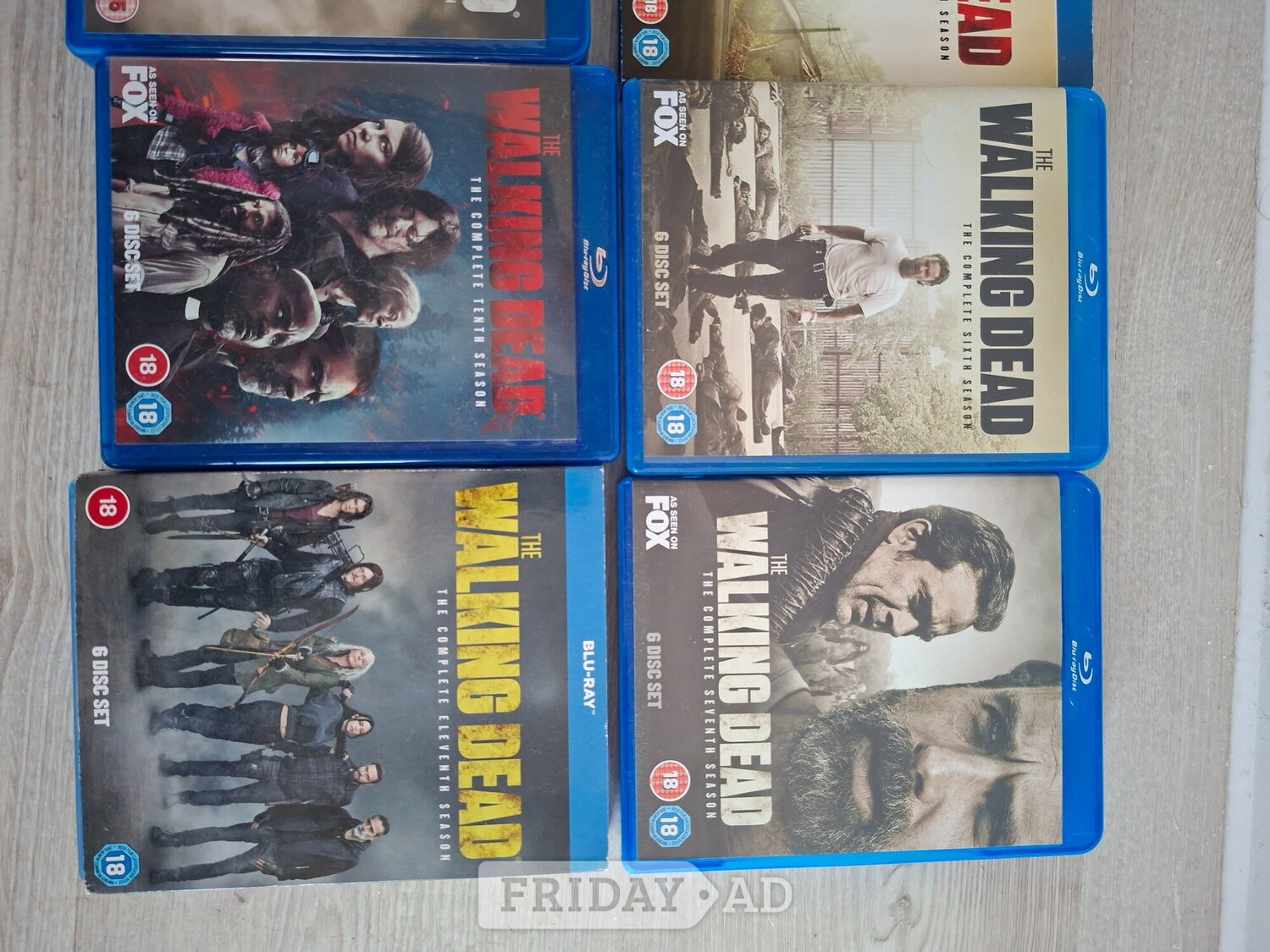 Eastbourne walking dead blu rays