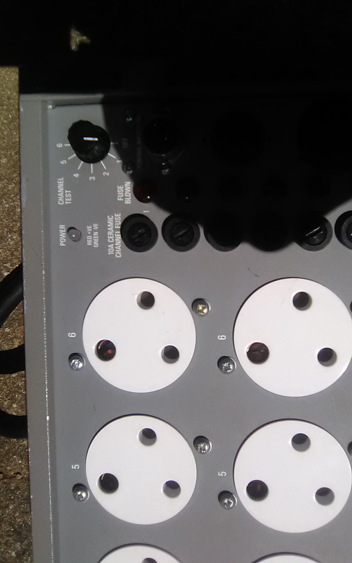 Waterlooville ZERO88 Betapack Mk 1 , 2 x 6Channel , Dimmer Rack for Stage Light