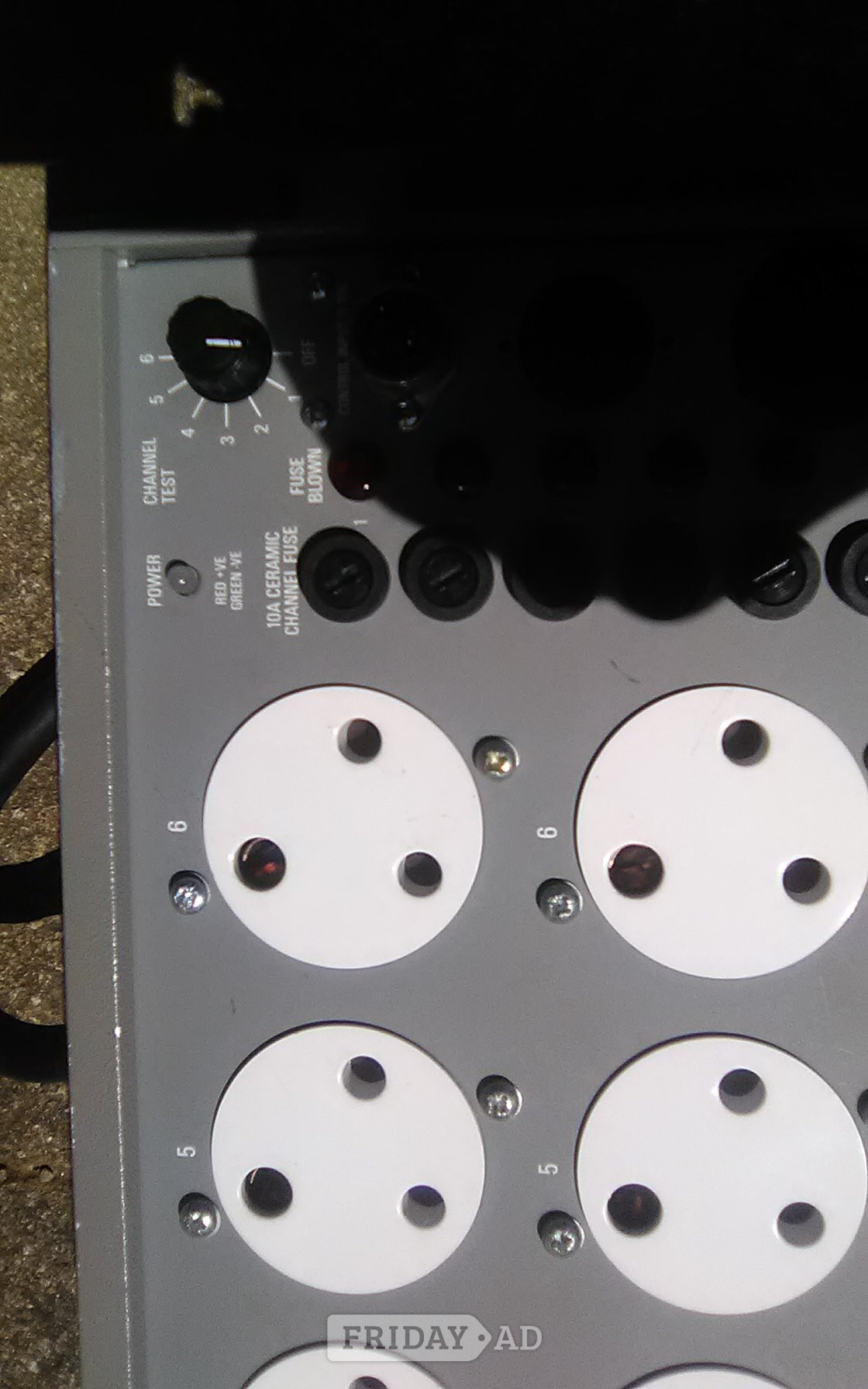 Waterlooville ZERO88 Betapack Mk 1 , 2 x 6Channel , Dimmer Rack for Stage Light