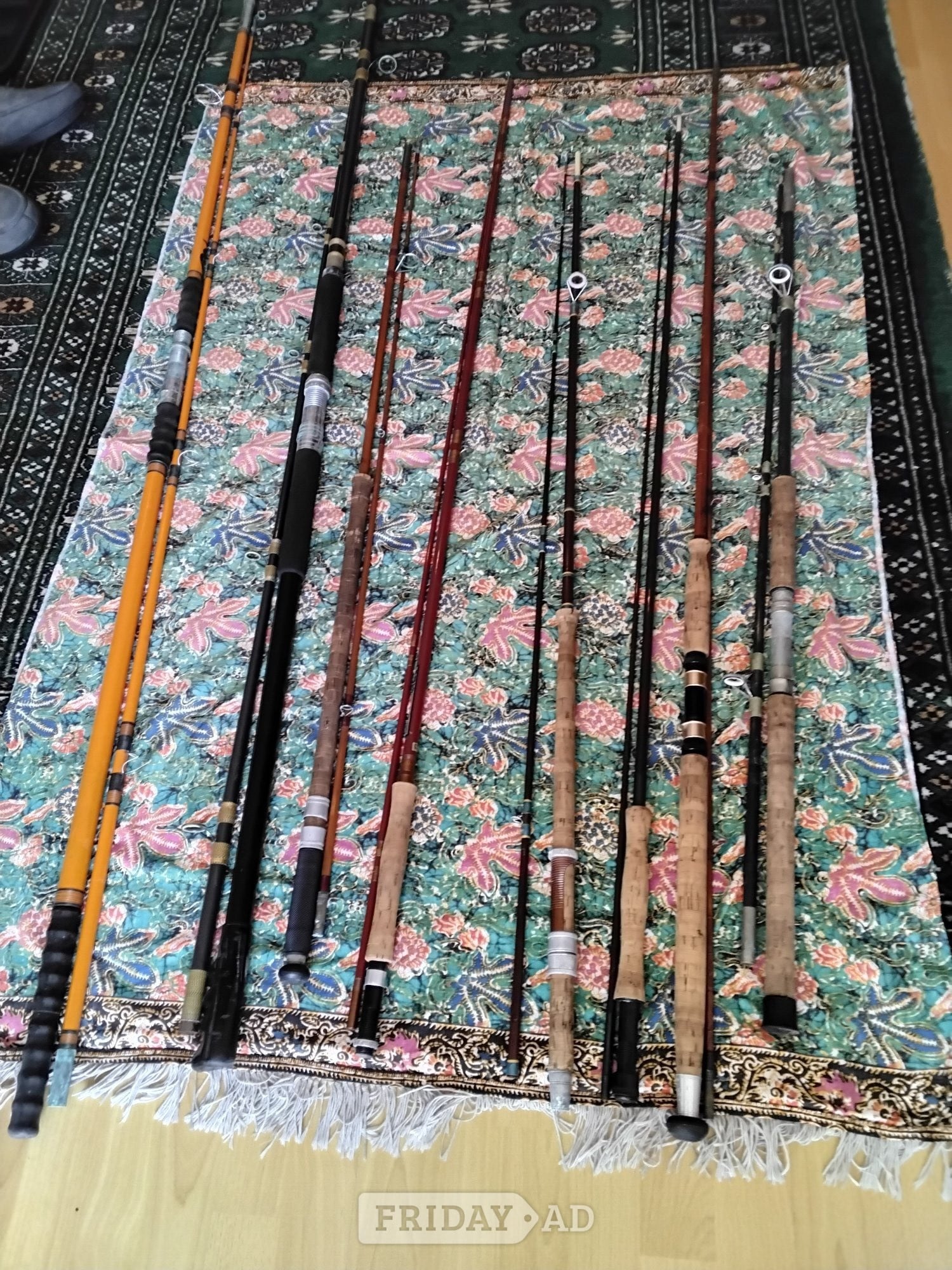 Fishing rods, reels and tackle 