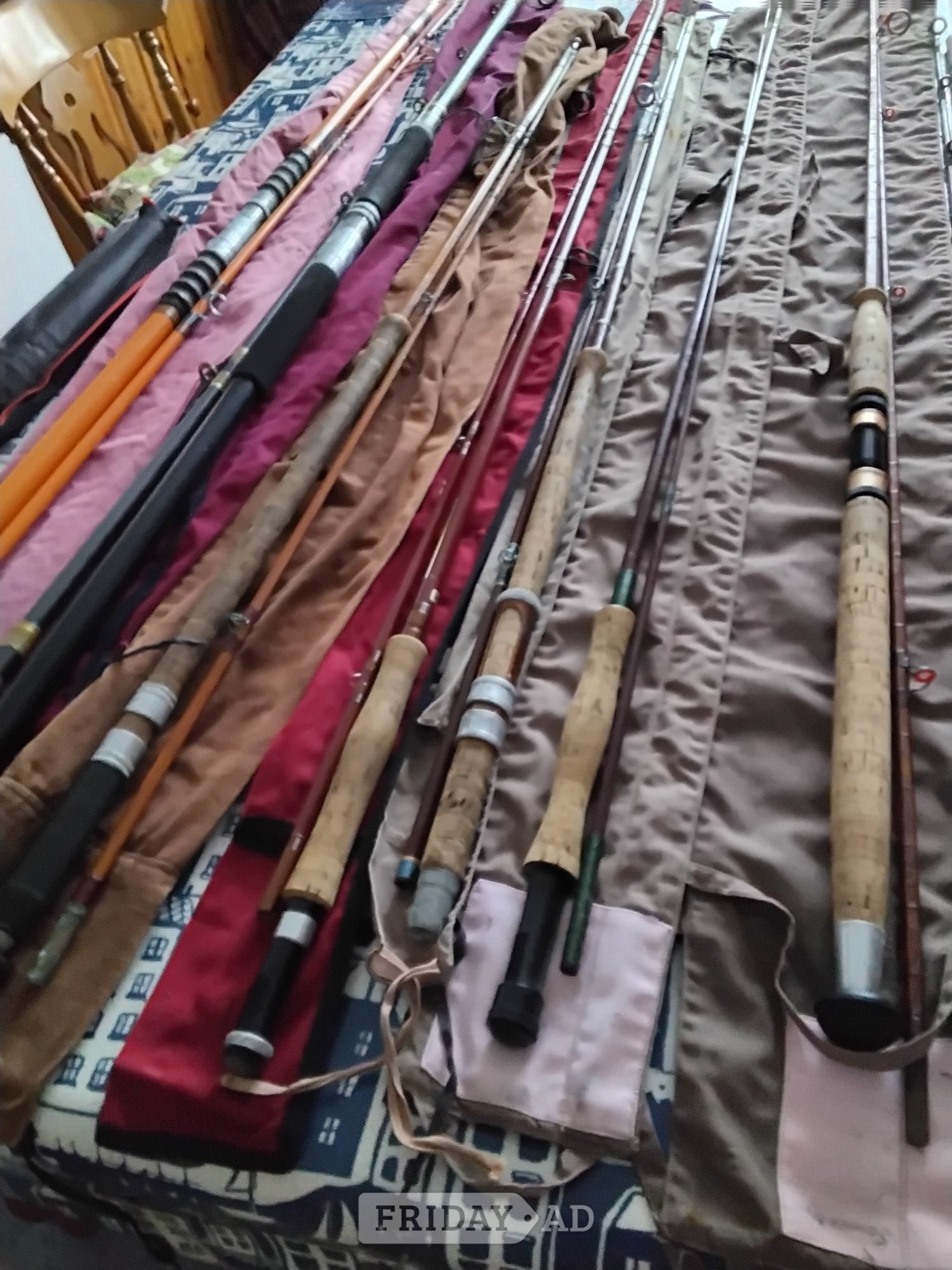 Lancing Fishing rods, reels and tackle 