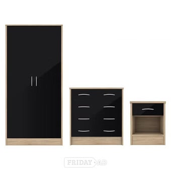 BARDALONA TRIO SET - BLACK