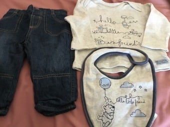 3-6 months Winnie the Pooh outfit