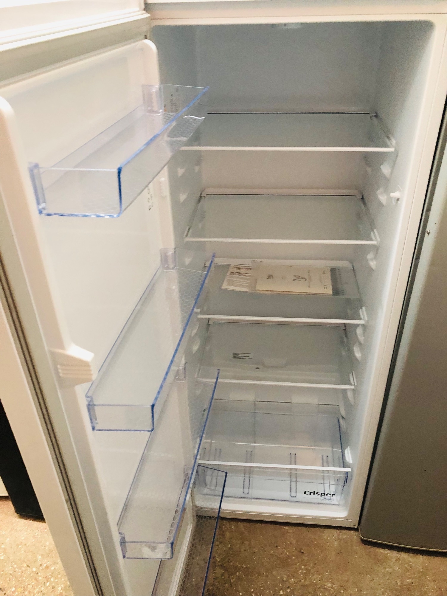 Beko free standing fridge like new 