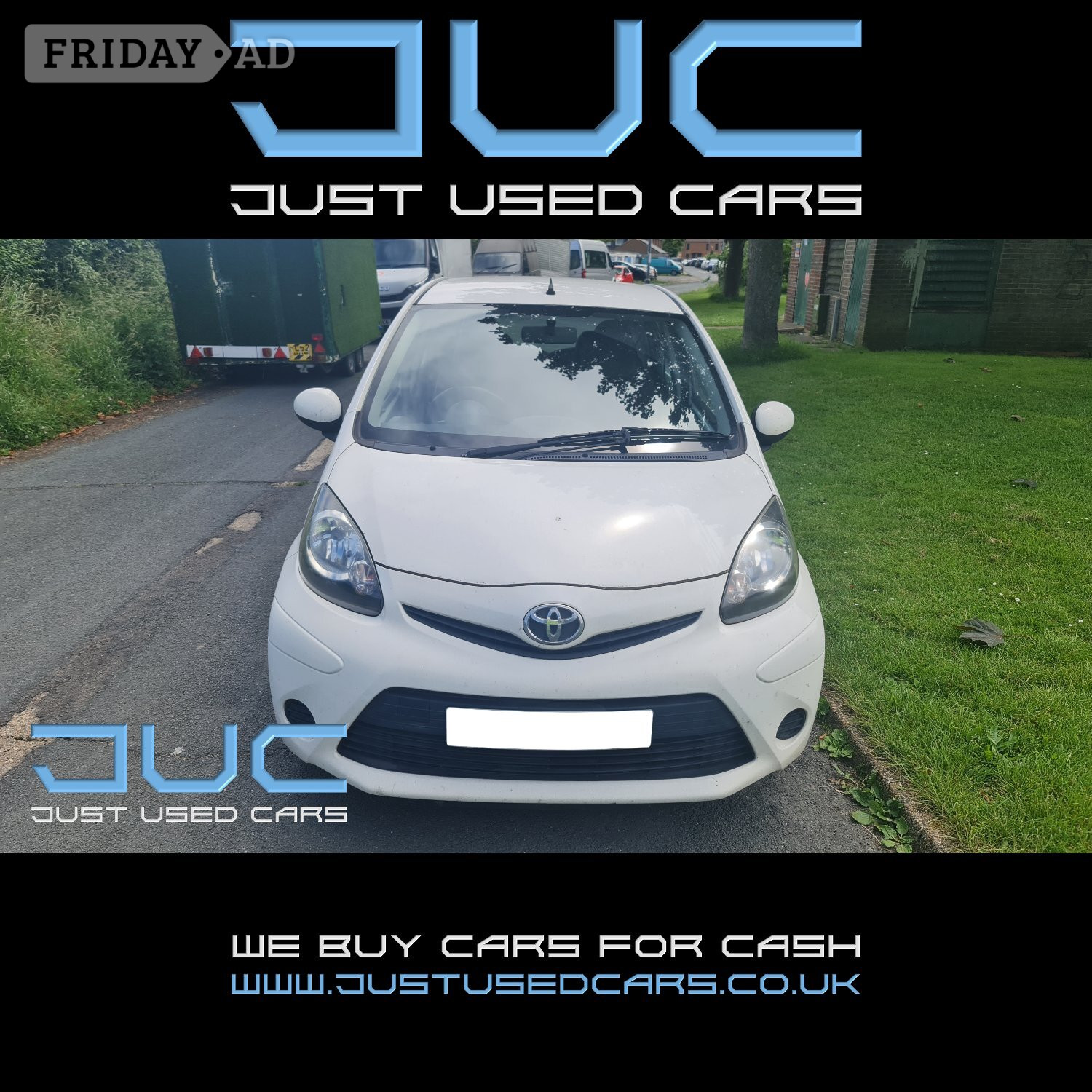 Toyota Toyota Aygo 1.0 VVT-I Ice 5D (Manual Petrol) 13 Reg 2013 79,773 miles ULEZ Compliant £21 TAX Advisory FREE MOT Full Service History% Finance Available Lewes