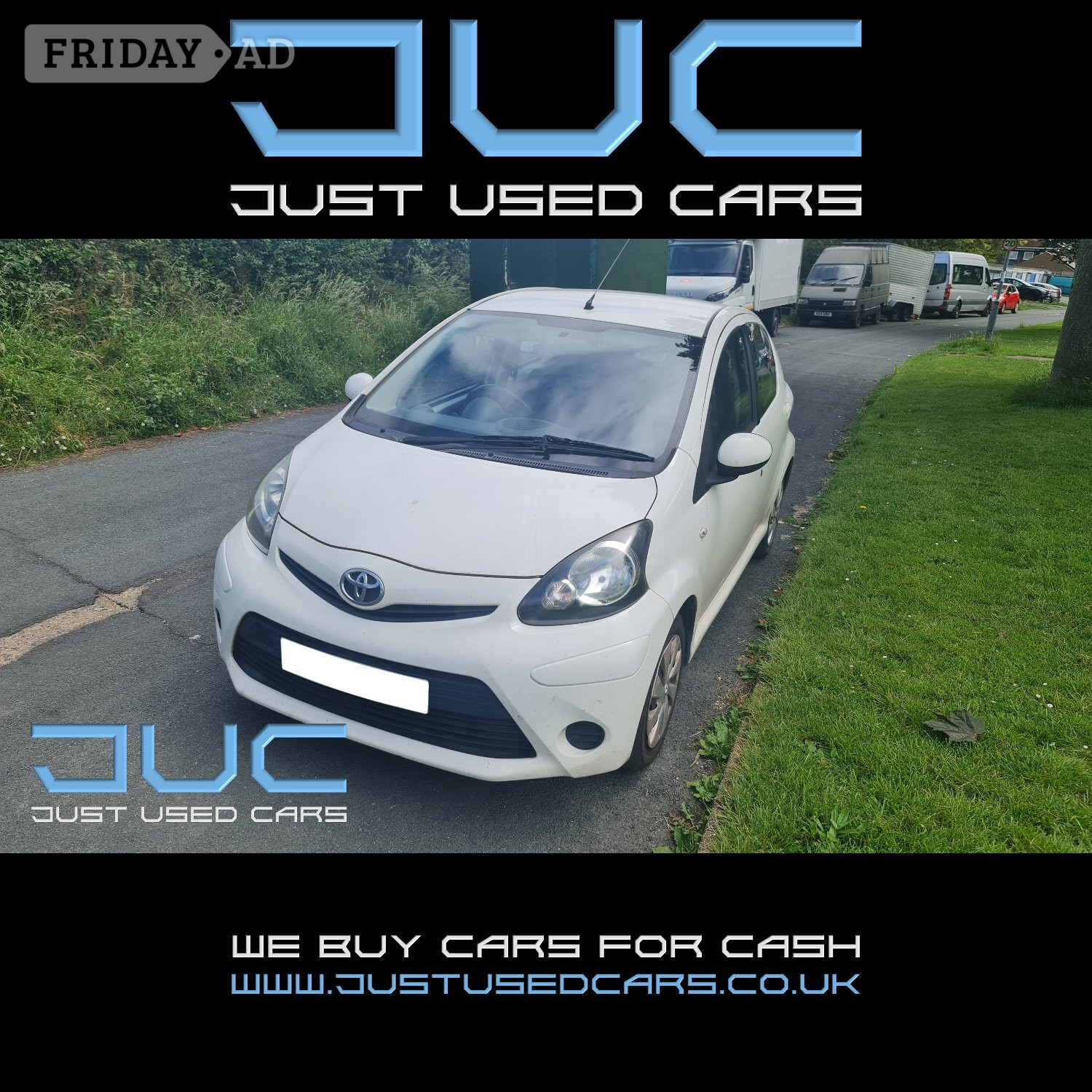 Toyota Aygo 1.0 VVT-I Ice 5D (Manual Petrol) 13 Reg 2013 79,773 - Cars in Lewes