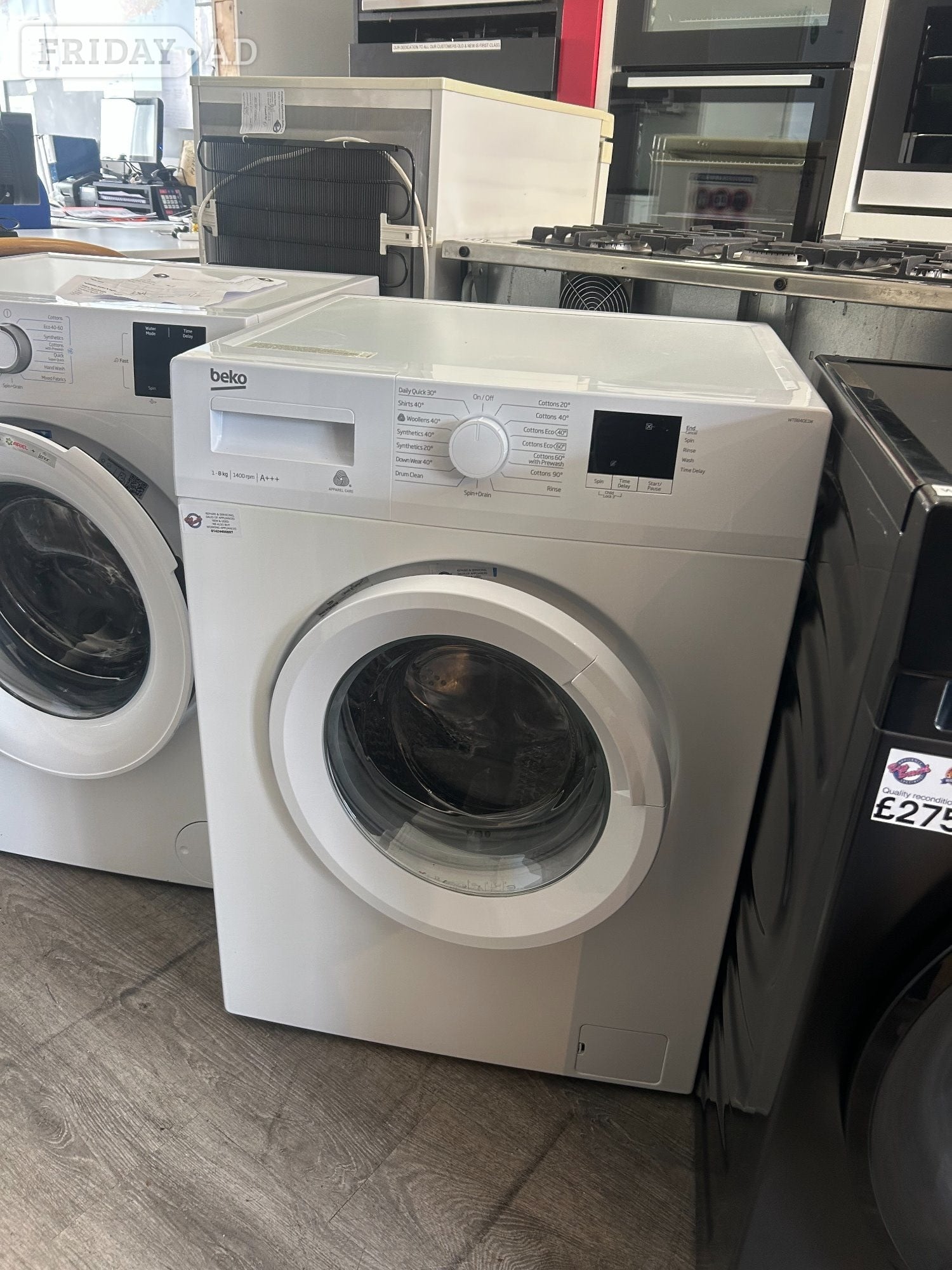 BEKO 8KG WASHING MACHINE in St. Leonards-On-Sea