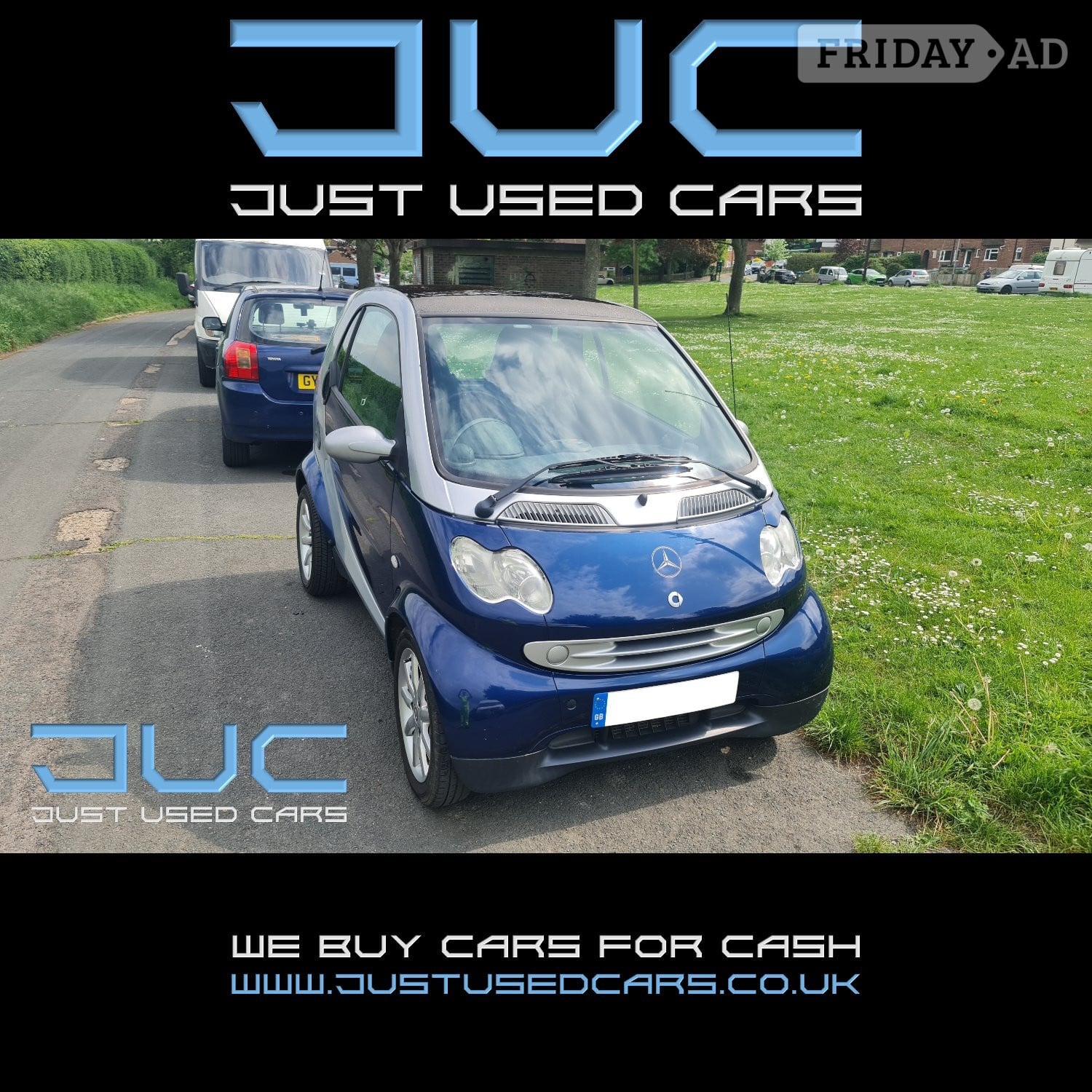 Smart Smart City Fortwo Passion.7 61 Auto (Automatic Petrol)7 Reg 2007, 60,511 Miles ULEZ Compliant Service History% Finance Available Lewes