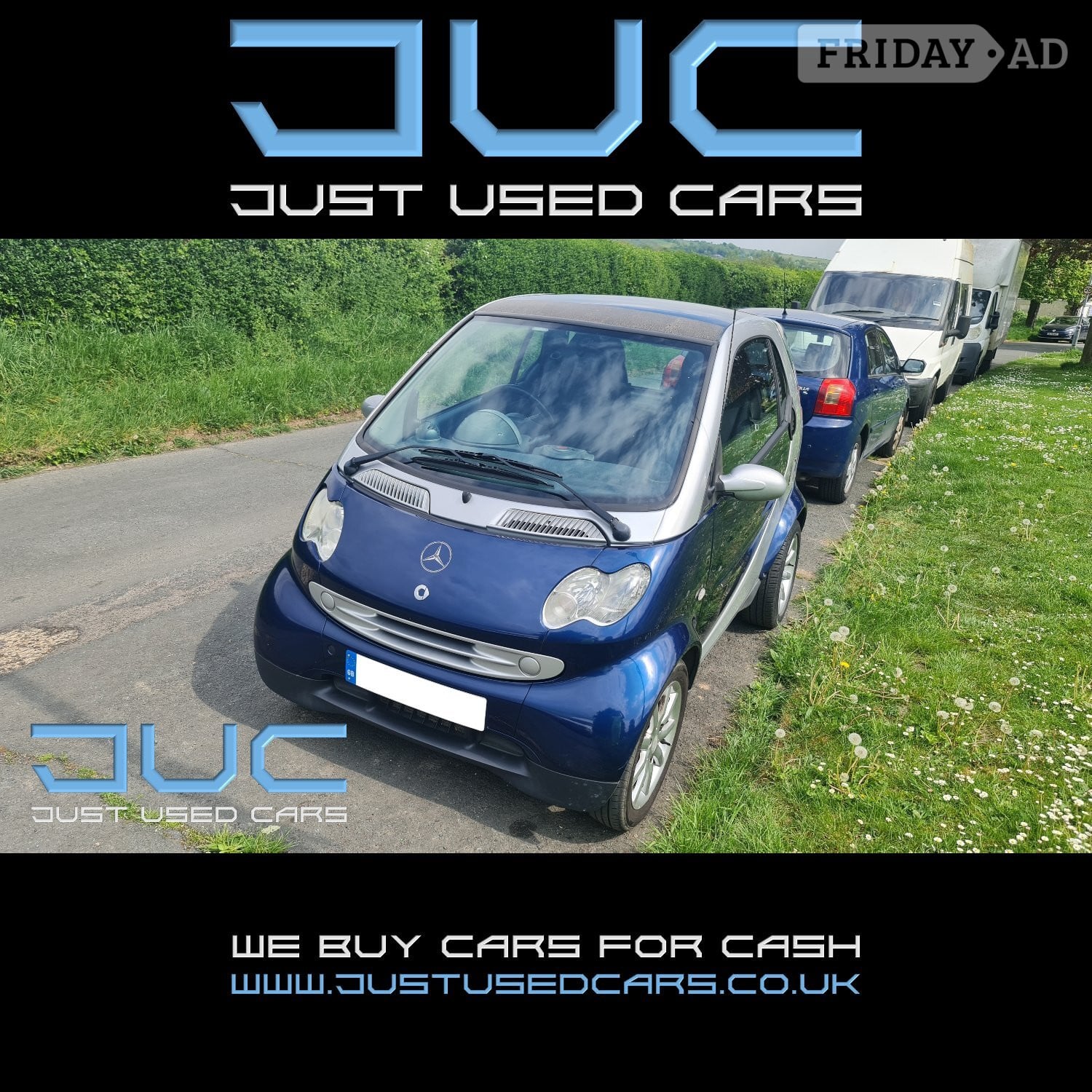 Smart City Fortwo Passion.7 61 Auto (Automatic Petrol)7 Reg - Cars in Lewes
