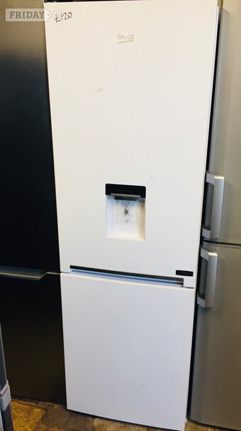 Beko frost free fridge freezer with water dispenser 