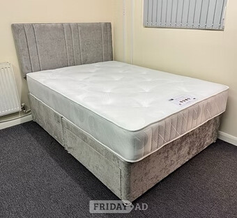 KING - TENDER SLEEP TUFTED ORTHO 2 DRAWS DIVAN BASE
