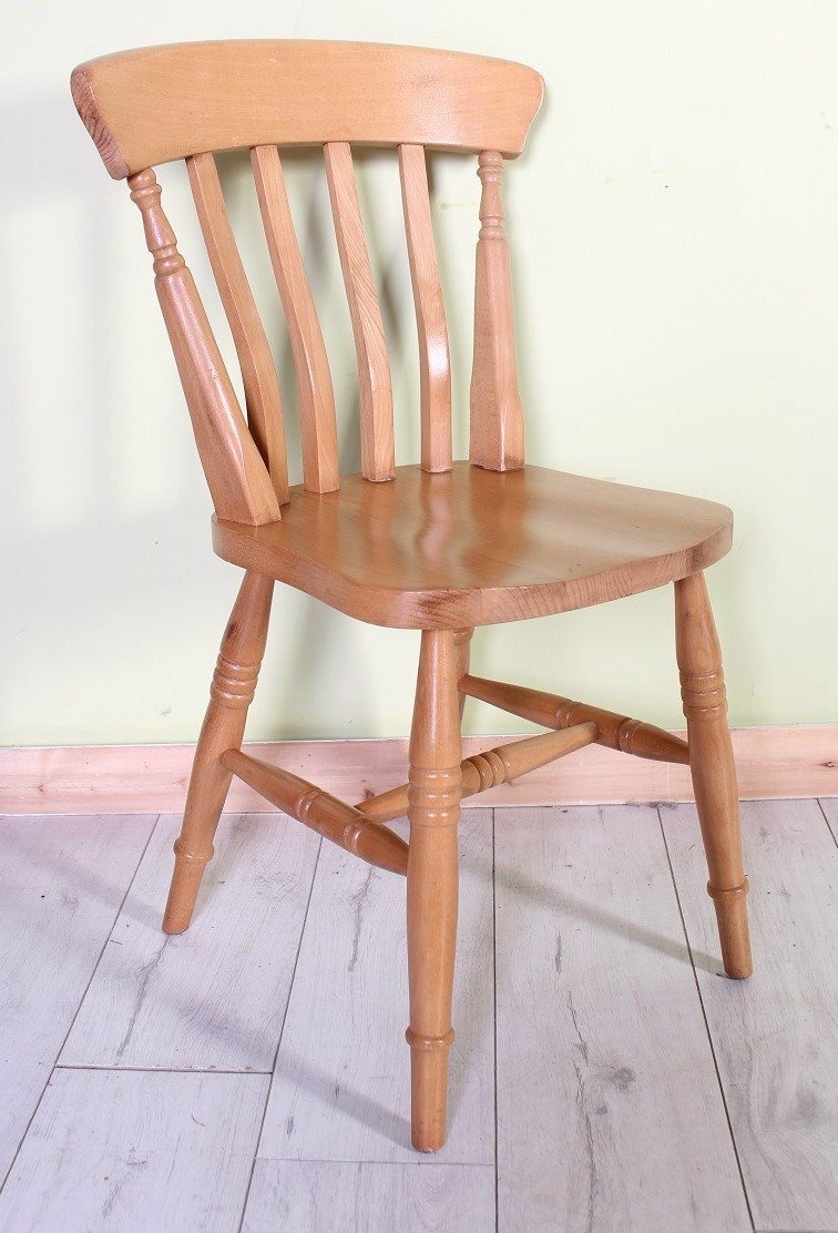 Delivery Options - Solid Beech Traditional Farmhouse Slat Back Ki