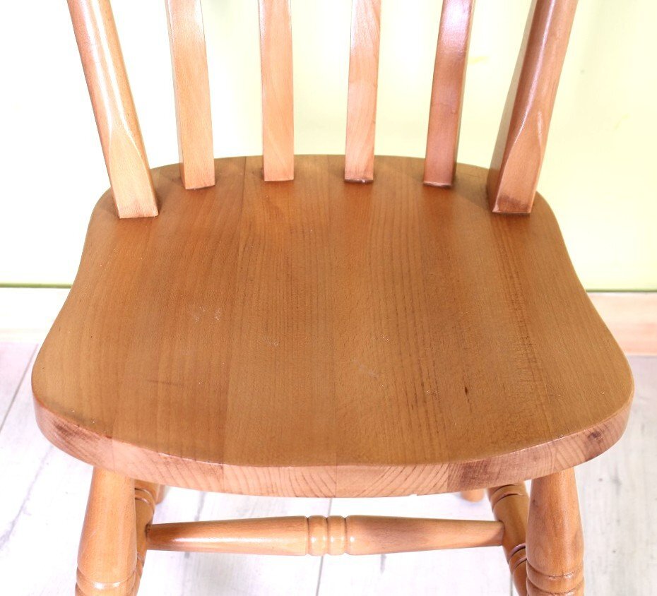 Hailsham Delivery Options - Solid Beech Traditional Farmhouse Slat Back Ki
