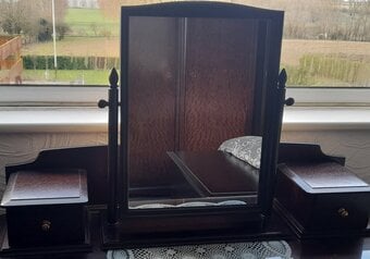 Stag Minsrel Console Unit and Stag Minstrel Tilting Mirror