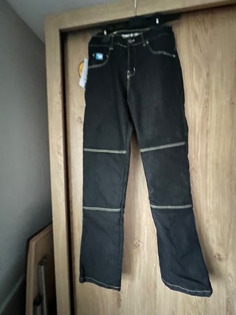 New with tags Spada Selvedge Denim Motorcycle Jeans Ladies W32