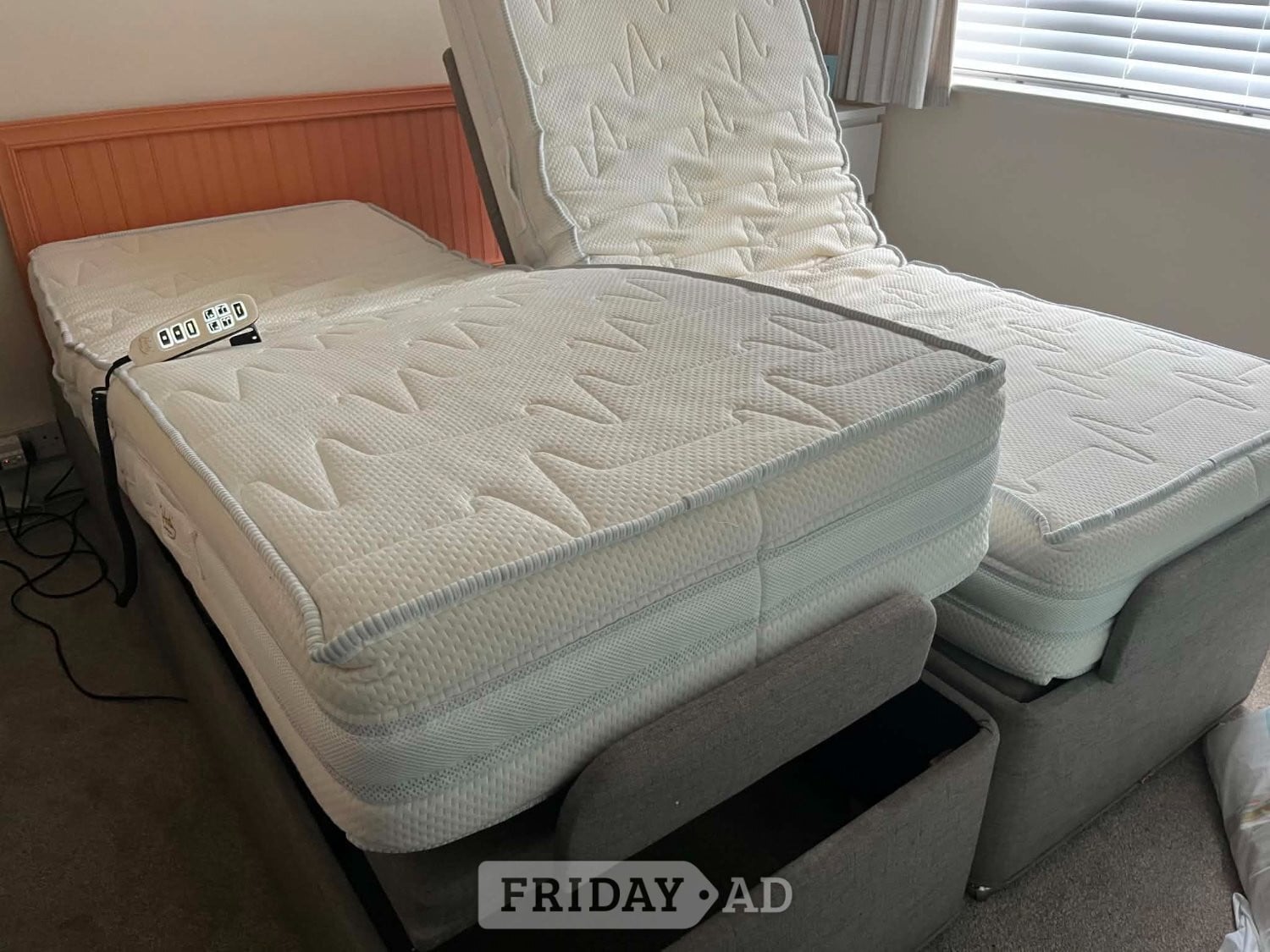 Worthing Twin electric adjustable beds