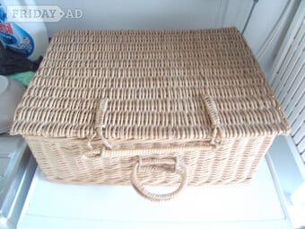 WICKER BASKET FOR VARIOUS USES