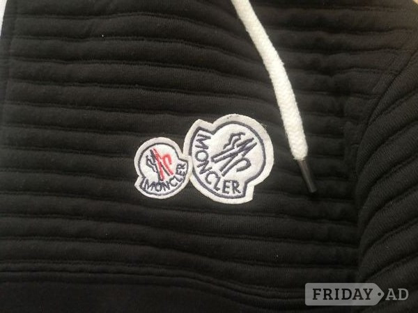 MONCLER Embroidered Zip Up Hooded Cotton Sweatshirt. Brand new! - Clothing, Footwear & Accessories