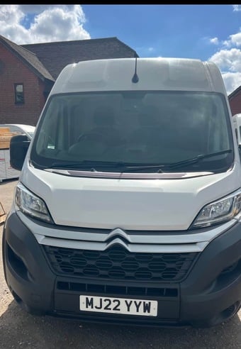 Citroen relay  year 2022 white panel van 