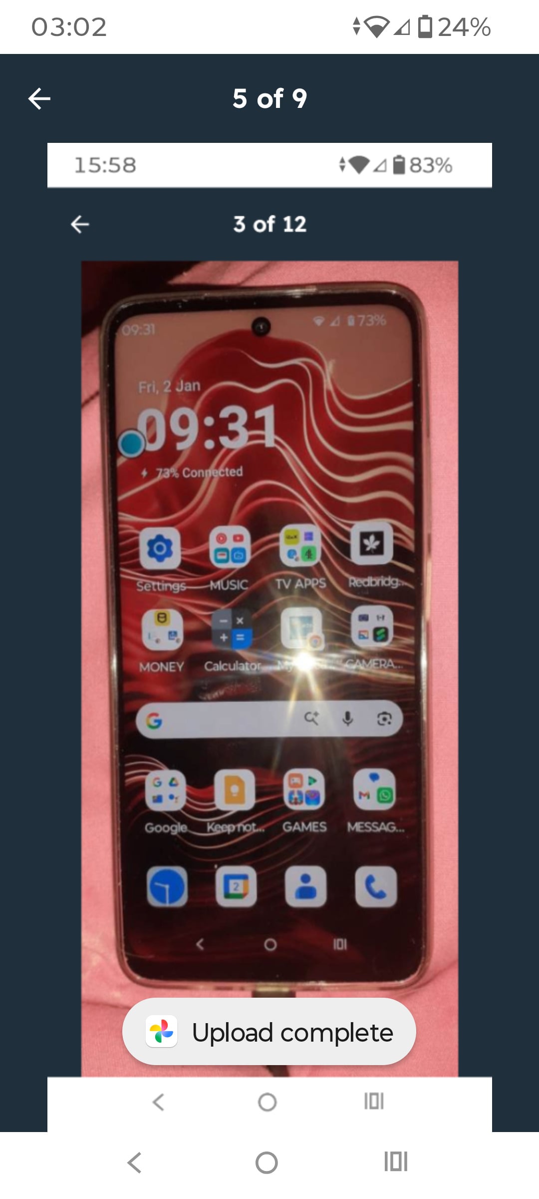 Motorola Moto g 5g mobile phone excellent condition large 6"2 dis - Phones & Accessories in Chigwell