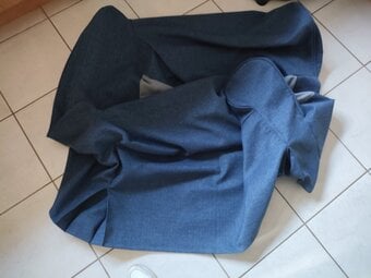 IKEA Kilanda single armchair/sofa cover dark blue