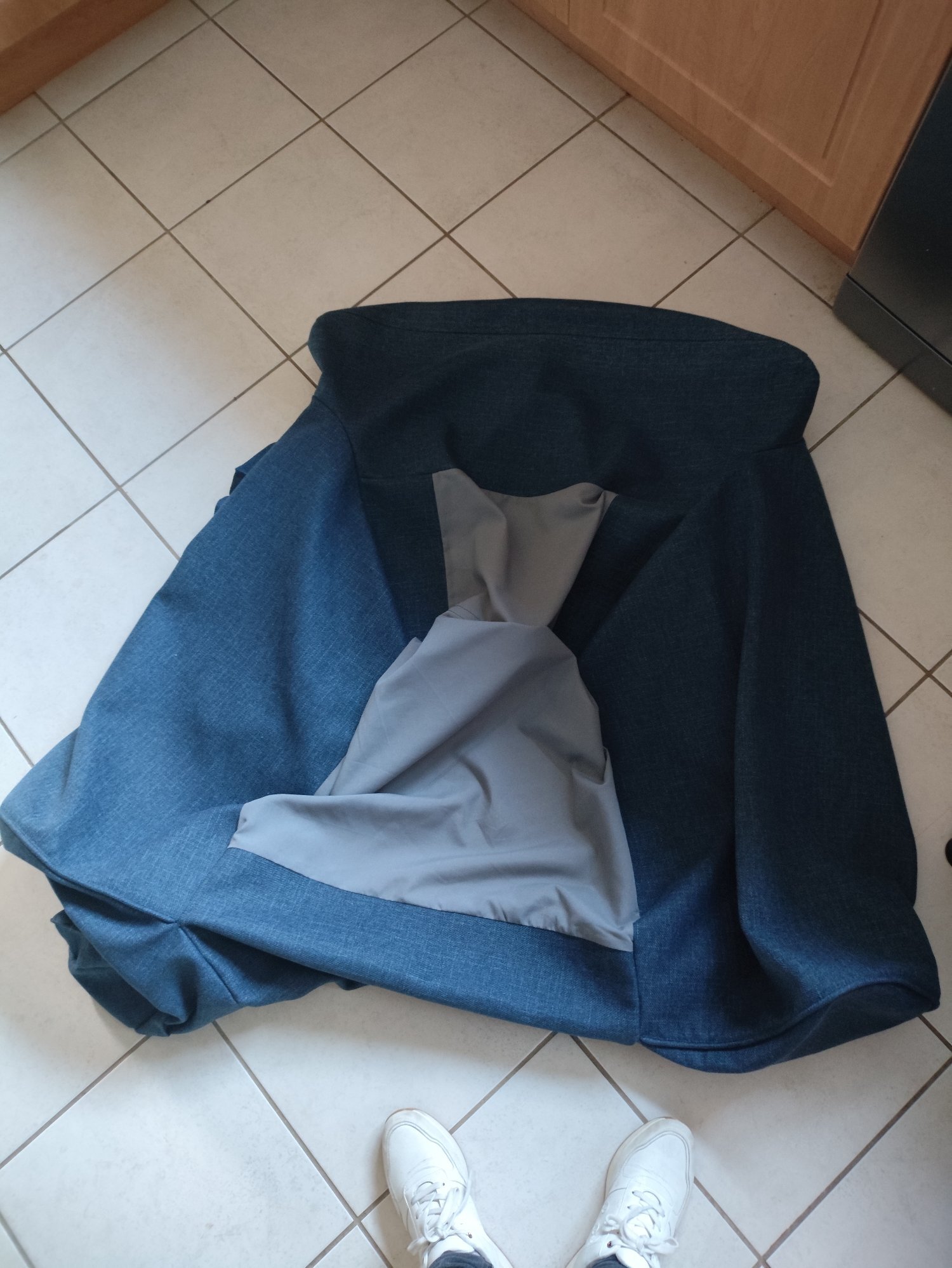IKEA Kilanda single armchair/sofa cover dark blue
