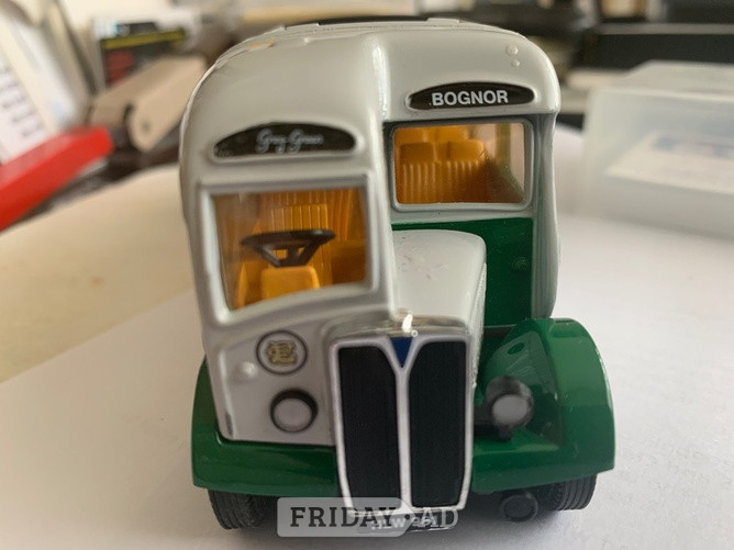Reigate Corgi Premier Coach as new. In Box. 165 mm x 55 mm