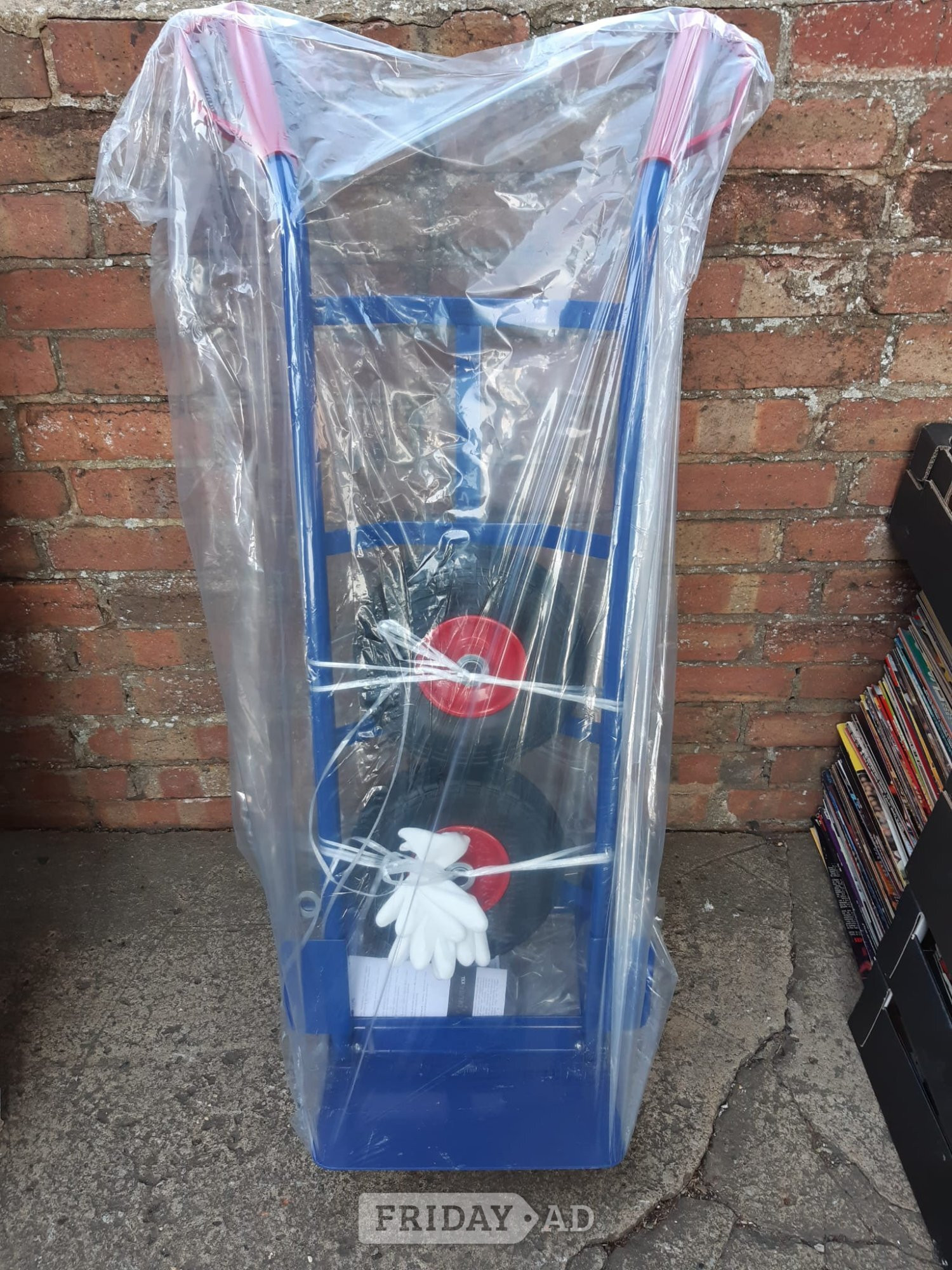 Metal Sack trolley - blue - brand new in box - DIY in Worthing