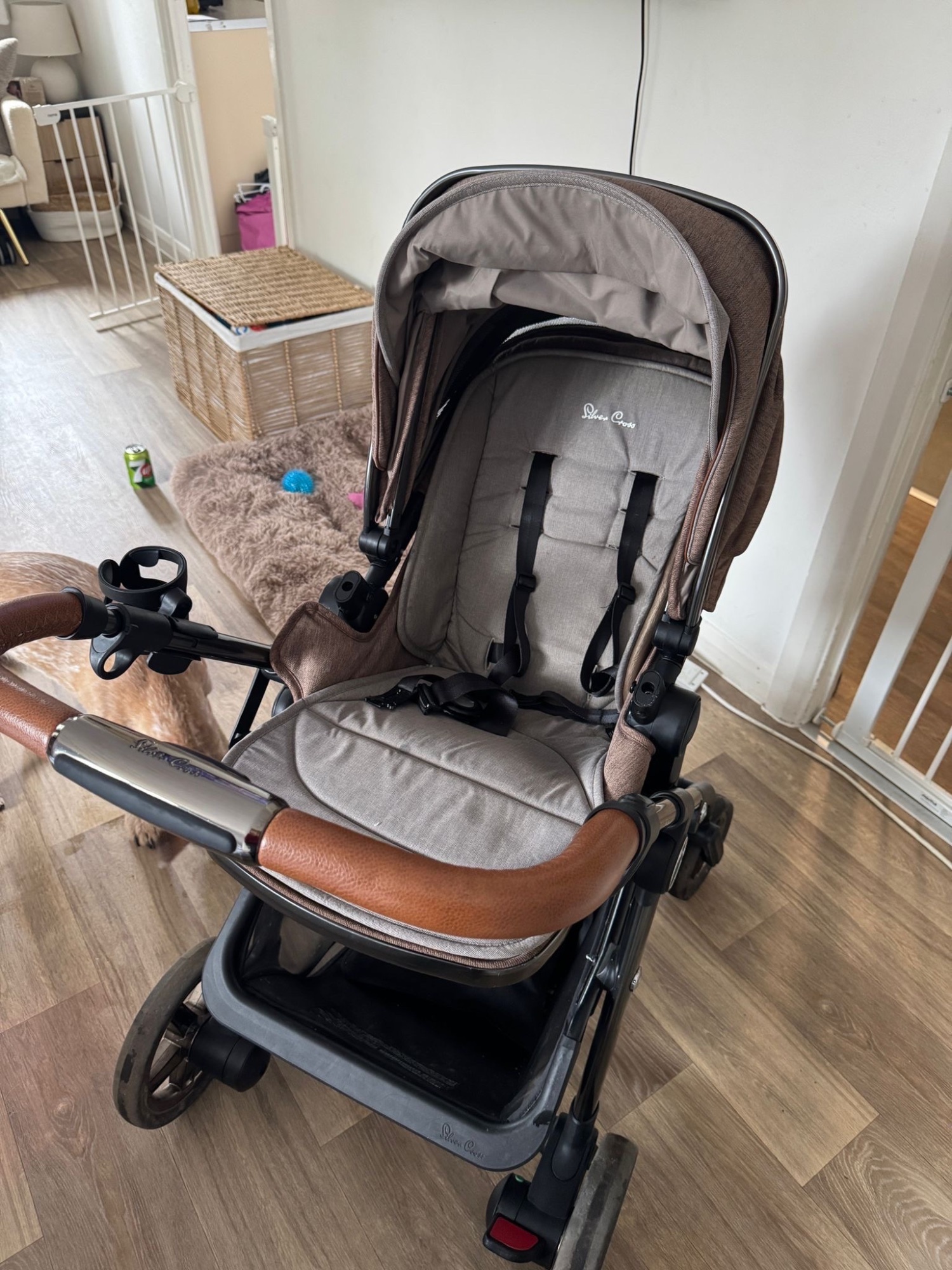 Silver cross autograph pram/car seat/isofix base/pushchair
