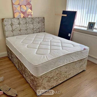 Free Delivery || Divan King Size Bed Available 