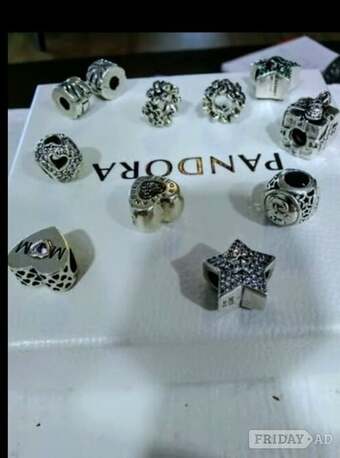 Pandora charms and clips