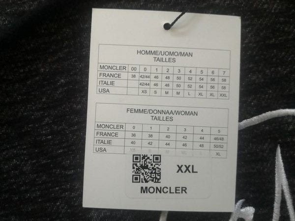 MONCLER Embroidered Hooded Cotton Sweatshirt. Brand new, unused. - Clothing, Footwear & Accessories in London