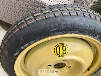 Temporary spare wheel