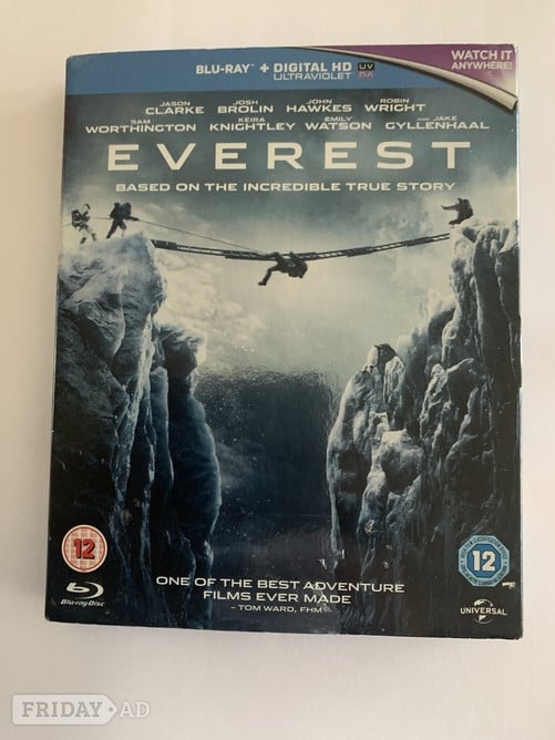 `Everest` Based  on the incredible true story. Blue Ray