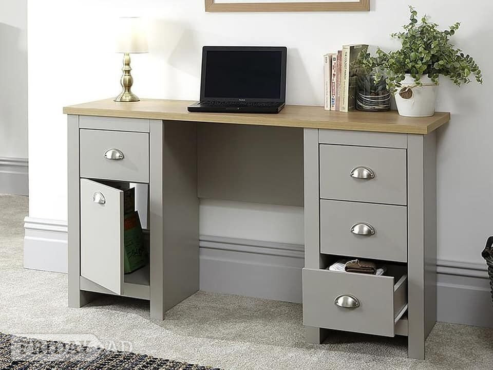 LANCASTER Study Desk GREY in Rotherham