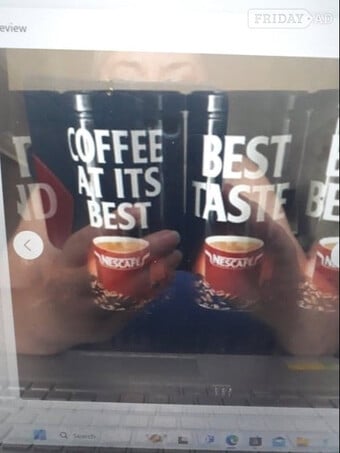 1970s collectable Nescafe tins x 4