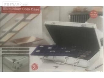 Aluminium Coin Carrying Case