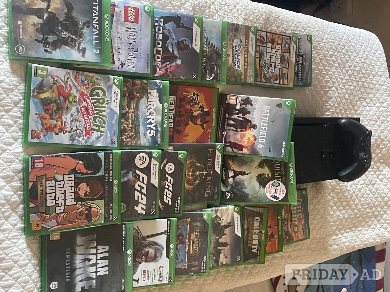Xbox series x plus games  - Computers & Electronics in Battle