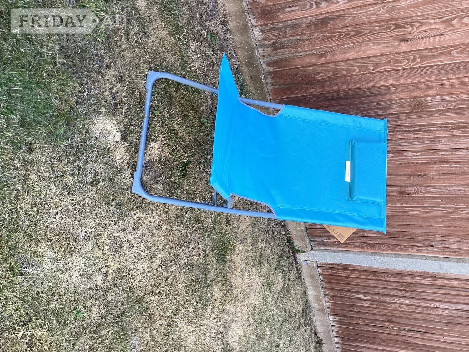 Two relaxing garden chairs