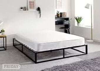 4 Foot - Platform Metal Bedframe