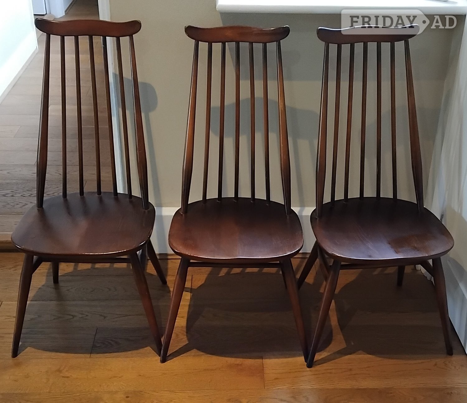 Ercol Dining Chairs, 3 Available, £135 each in Tunbridge Wells
