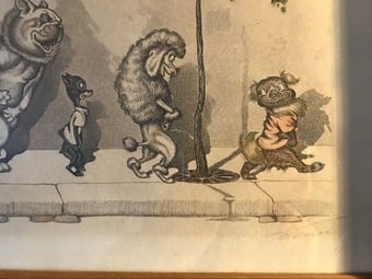 Collectible signed etching 