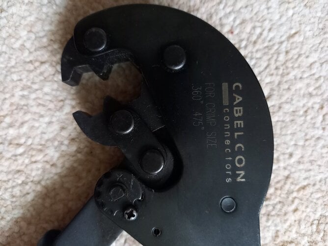 Bexhill-On-Sea Cablecon F Plug Crimp tool