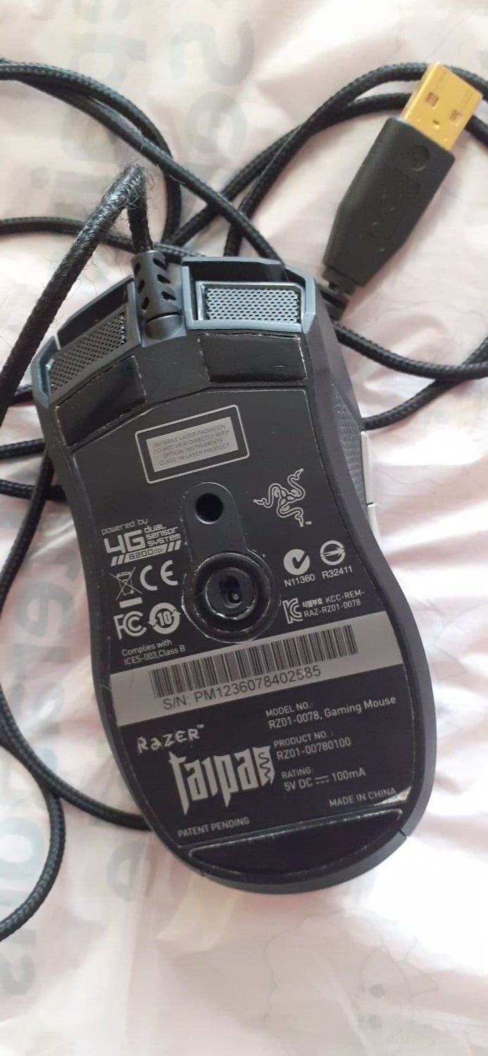 Eastbourne RAZOR GAMING MOUSE - Taipan