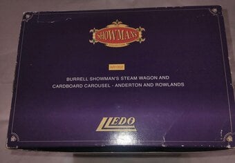 MODEL LLEDO"SHOWMANS COLLECTION AR1002 Steam Wagon & Cardboard C
